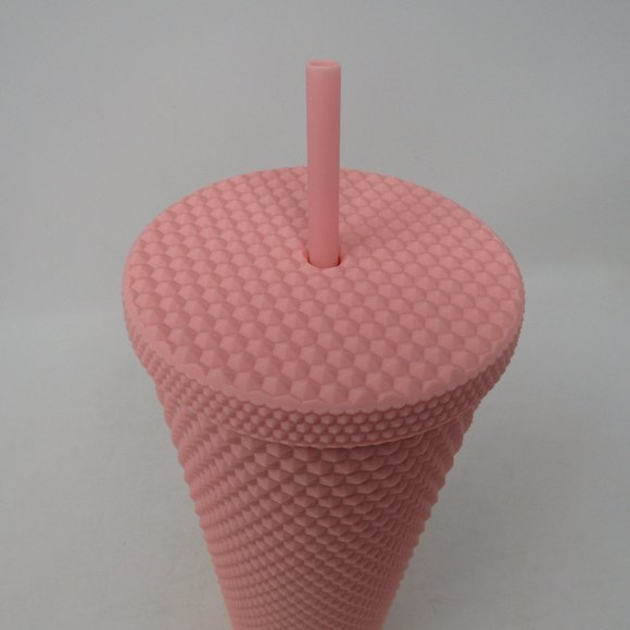 Spring 2020 Starbucks Matte Pink Studded Tumbler - Picture 4 of 8